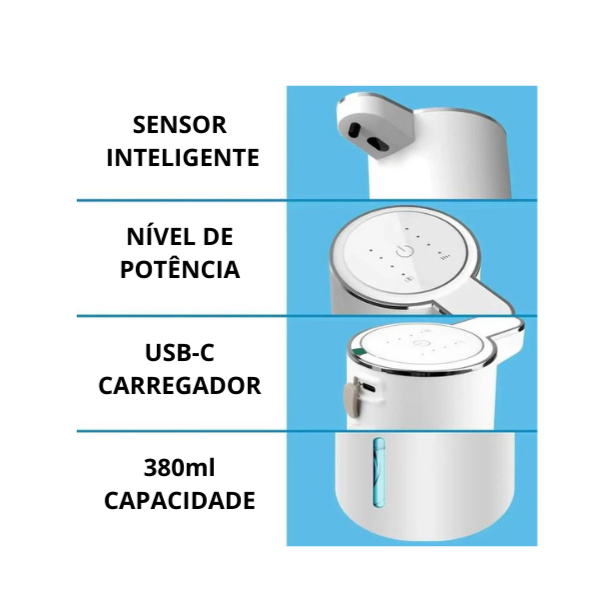 Dispenser Sabão Automático