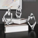 Trio de Estátuas Pensador