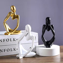 Trio de Estátuas Pensador