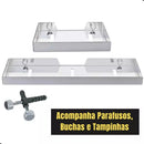 Kit Acessórios Banheiro Luxo Cromado 6 Peças