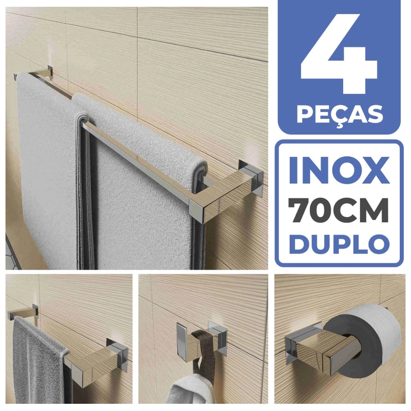 Kit Acessórios Banheiro Luxo