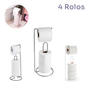 Suporte de chão para papel higiênico