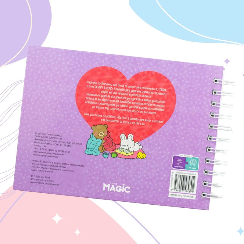 Kit de Colorir Cozy Friends - Casa Equipada