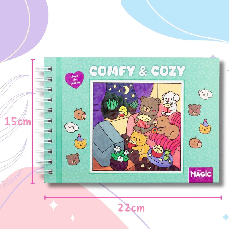 Kit de Colorir Cozy Friends - Casa Equipada