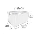 Kit 2 Caixas Organizadoras